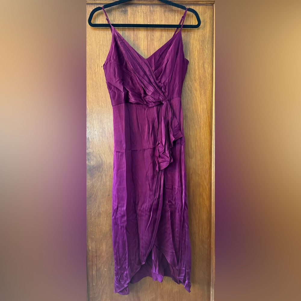 NWT Anthropologie Giverny Midi Slip Dress- Size 0 - Picture 2 of 5